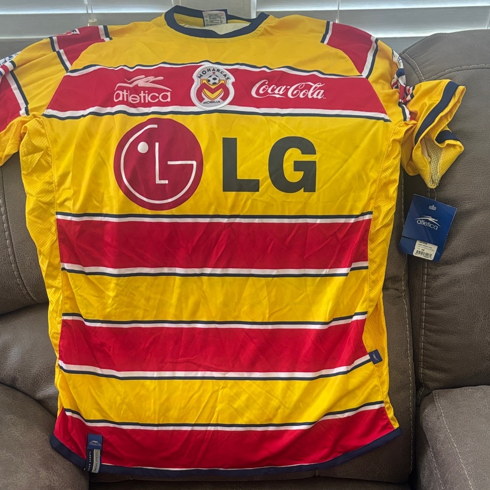 COCA COLA  ATLETICA JERSEY MONARCAS MORELIA SZ XL